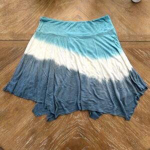 Willow & Clay Women´s Tie-dye Ombre High low Skirt Size M